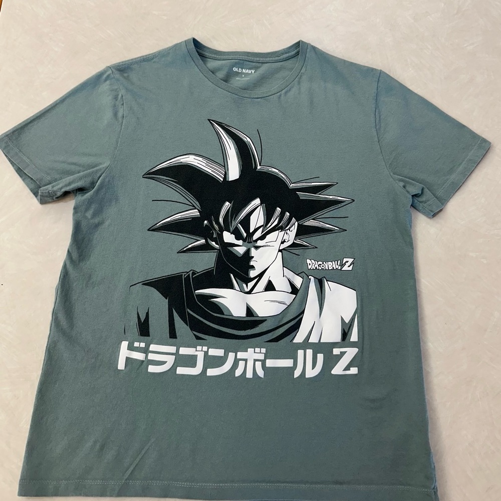 Old Navy Green Anime Graphic Tee Short Sleeve - Picture 5 of 10